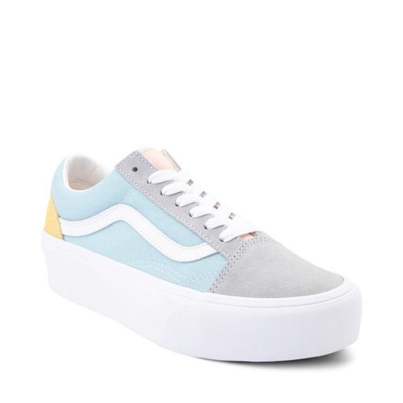 Vans Shoes - NWT vans Old Skool Platform Color Block Pastel